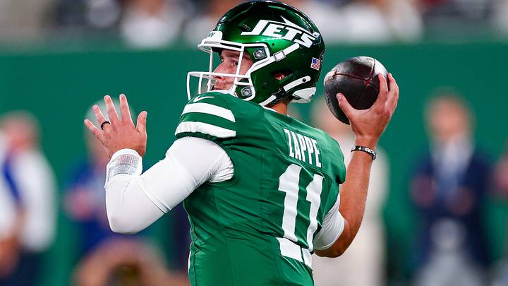 Where does veteran QB Bailey Zappe fall in the rankings for which practice squad Jets could make some noise this season? Where does veteran QB Bailey Zappe fall in the rankings for which practice squad Jets could make some noise this season?