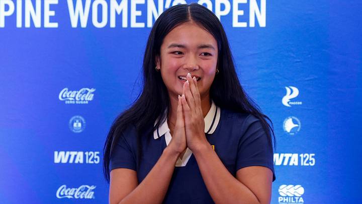 Alex Eala of the Philippines is ready for her first women's singles match at the 2026 US Open