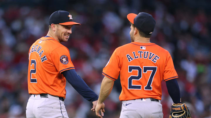 Houston Astros v Los Angeles Angels
