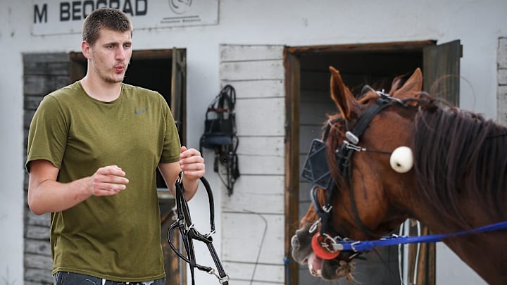Nikola Jokic Sighting In Belgrade