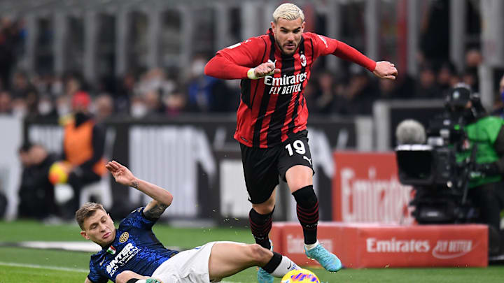 Theo Hernandez in azione