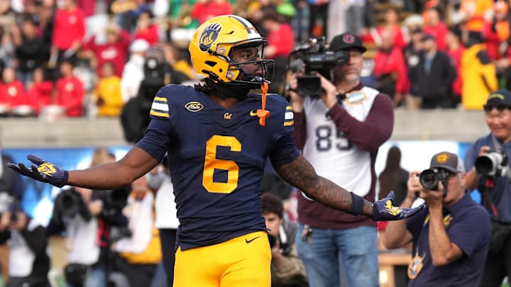 Cal wide receiver Jonathan Brady 