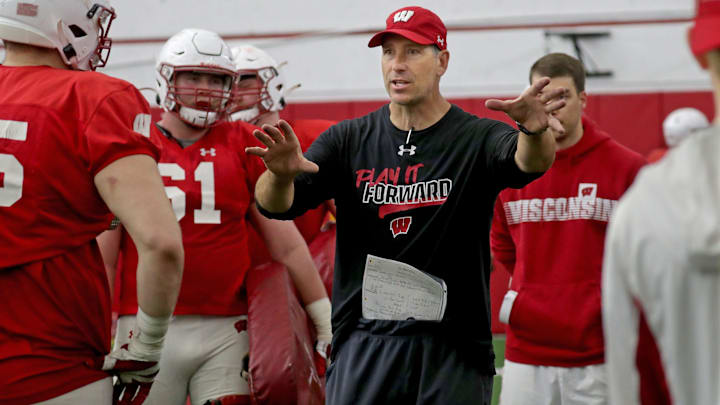Former Wisconsin Badgers offensive line coach Bob Bostad was key for the Indiana Hoosiers to win the national championship