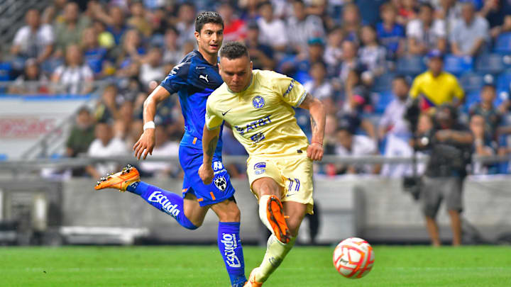 'Cabecita' Rodríguez se presentó con golen su debut con América