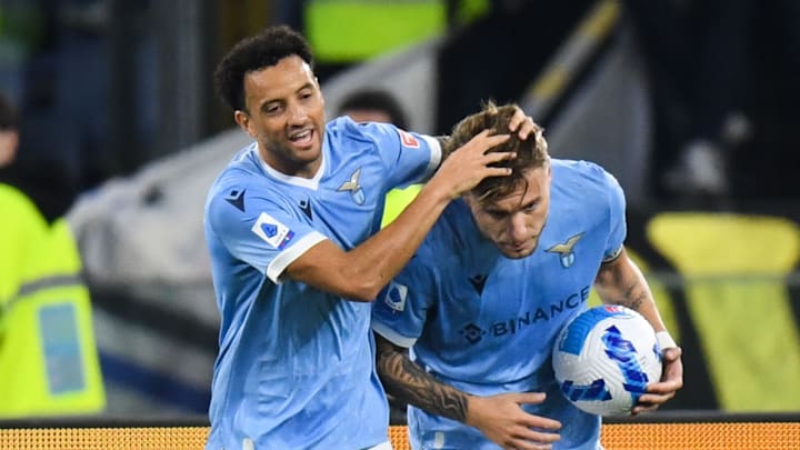 Felipe Anderson e Ciro Immobile