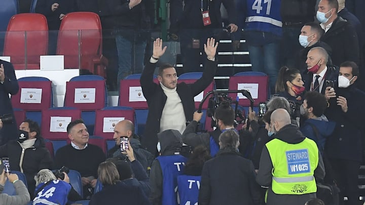 Francesco Totti all'Olimpico