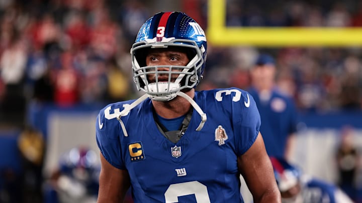 New York Giants quarterback Russell Wilson New York Giants quarterback Russell Wilson
