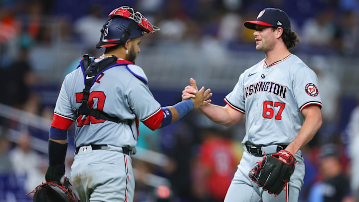 Washington Nationals v Miami Marlins