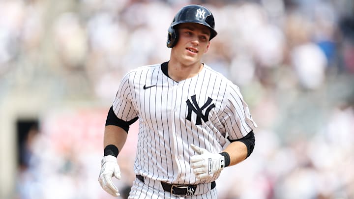 Ben Rice conectó tres jonrones ante los Medias Rojas de Boston 