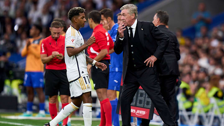 Carlo Ancelotti a répondu à Rodrygo.