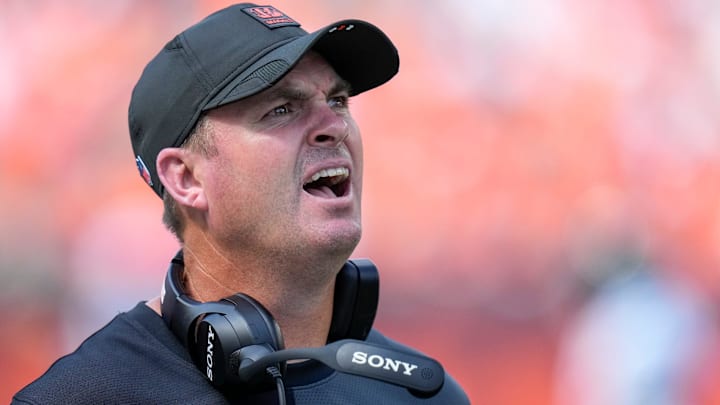 Cincinnati Bengals head coach Zac Taylor
