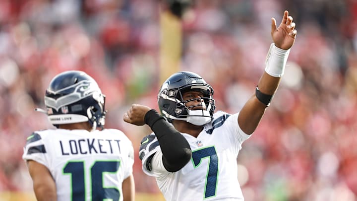 Geno Smith of the Seattle Seahawks