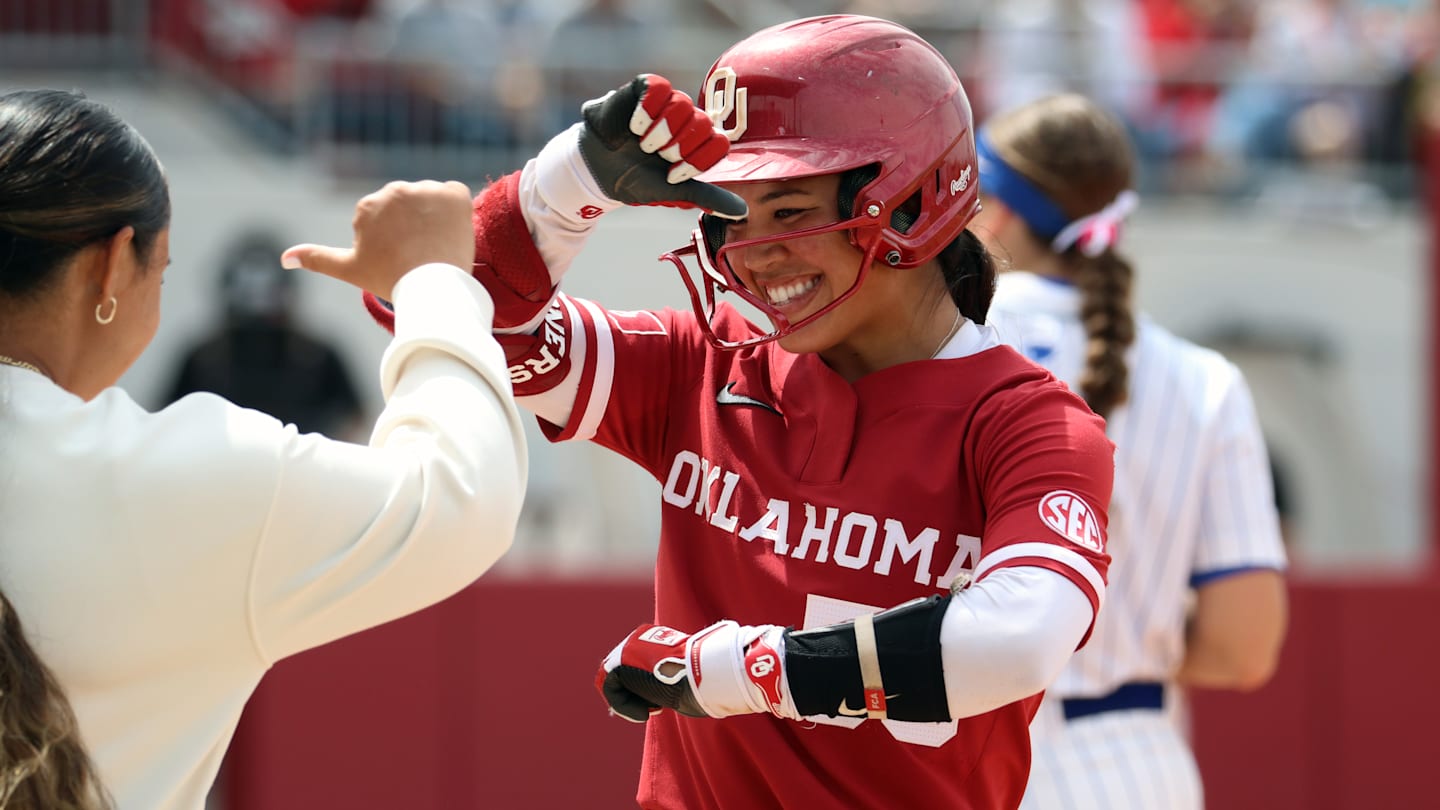 Lexi McDaniel's big Game Lifts Oklahoma to Another Run-Rule Victory
