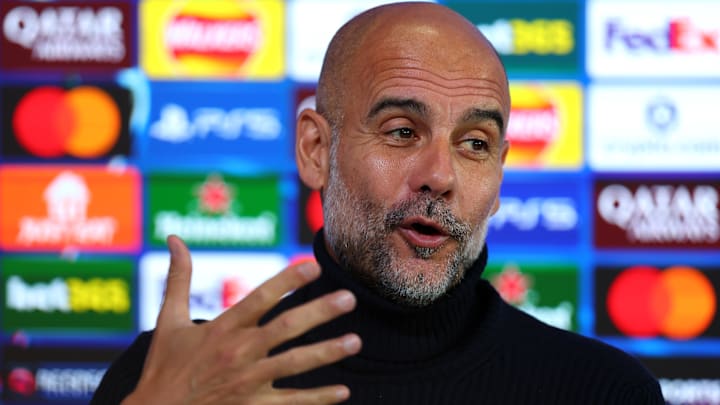 City-Coach Pep Guardiola City-Coach Pep Guardiola