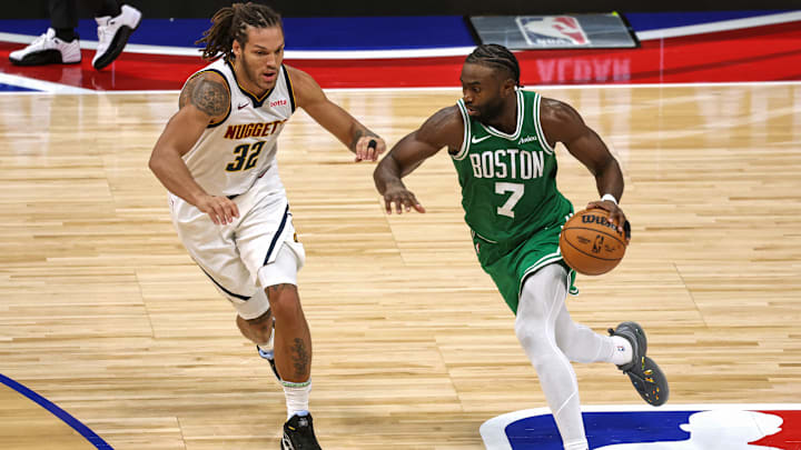 Boston Celtics, Three-pointers, Denver Nuggets, Celtics preseason, Abu Dhabi
