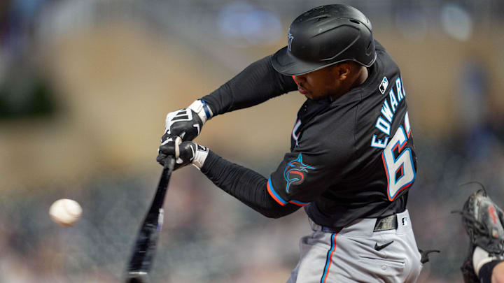 Miami Marlins Shortstop Xavier Edwards
