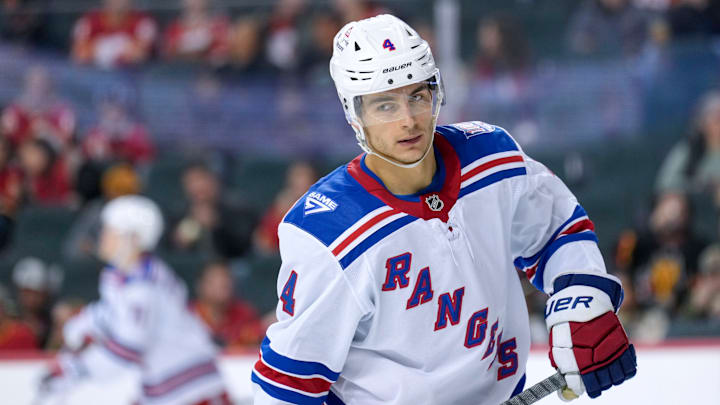 New York Rangers v Calgary Flames New York Rangers v Calgary Flames