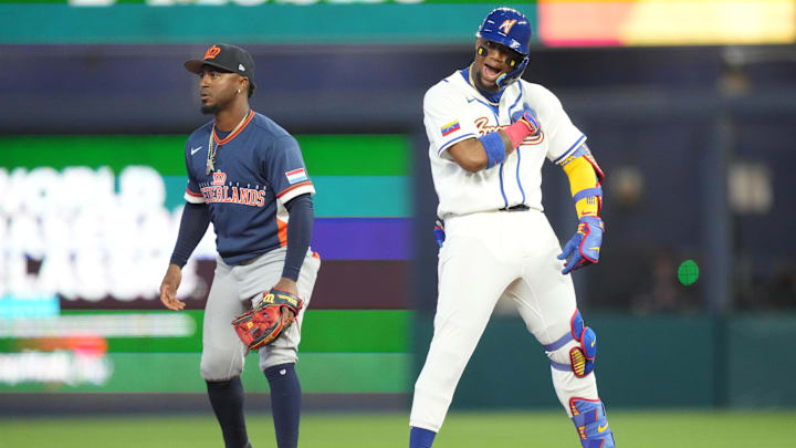 Ronald Acuña Jr. fue importante para que Venezuela venciera a Países Bajos en el primer juego de ambos en este Clásico Mundial