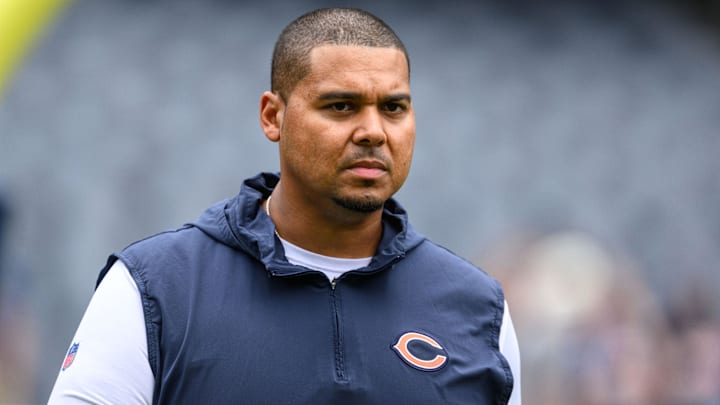 Chicago Bears general manager Ryan Poles.