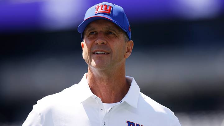 New York Giants - head coach John Harbaugh New York Giants - head coach John Harbaugh