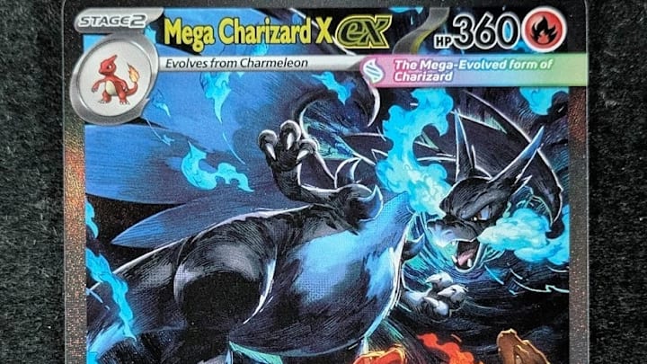 Mega Charizard X EX SIR 125/094 Phantasmal Flames
