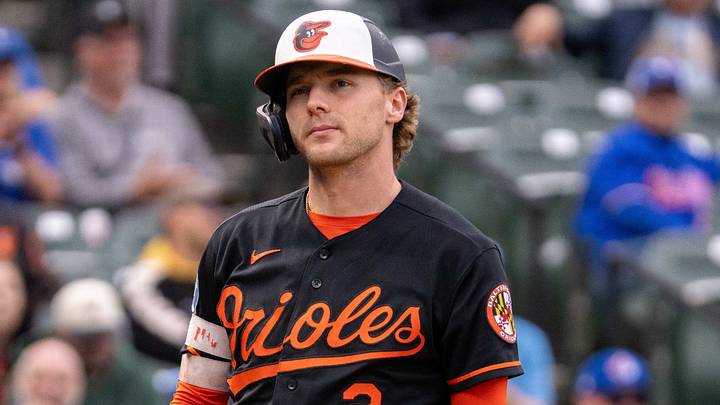 Sep 23, 2026; Baltimore, Maryland, USA; Baltimore Orioles shortstop Gunnar Henderson (2) walks back to the dug out after striking out during the seventh inning at Oriole Park at Camden Yards. Mandatory Credit: Jamie LeBlanc-Imagn Images Sep 23, 2026; Baltimore, Maryland, USA; Baltimore Orioles shortstop Gunnar Henderson (2) walks back to the dug out after striking out during the seventh inning at Oriole Park at Camden Yards. Mandatory Credit: Jamie LeBlanc-Imagn Images