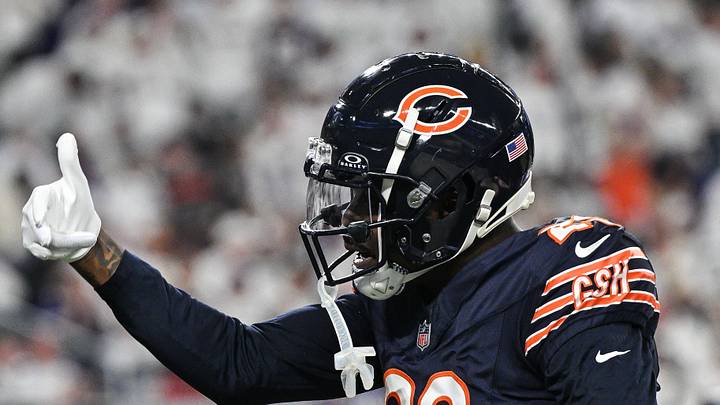 Chicago Bears cornerback Tyrique Stevenson