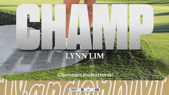 Lynn Lim ties for first on the player leaderboard at the Clemson Invitational.