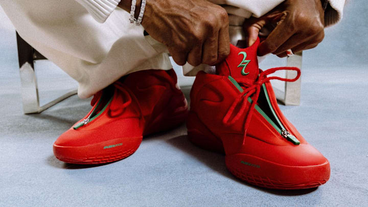 The Converse SHAI 001 'Winter Red' colorway, The Converse SHAI 001 'Winter Red' colorway,