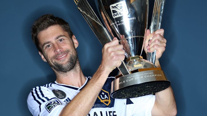 2012 MLS Cup Champions Los Angeles Galaxy Portraits