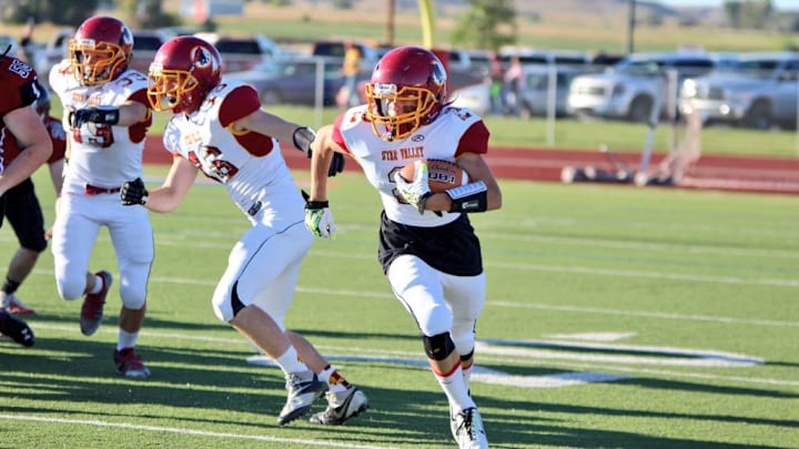 The Star Valley Braves are the defending Wyoming high school football Class 3A state champions. 