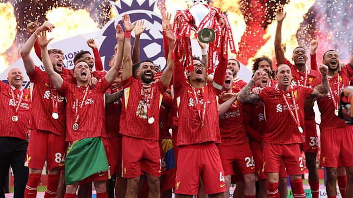 Liverpool pocketed a hefty sum for winning the 2024–25 Premier League title.
