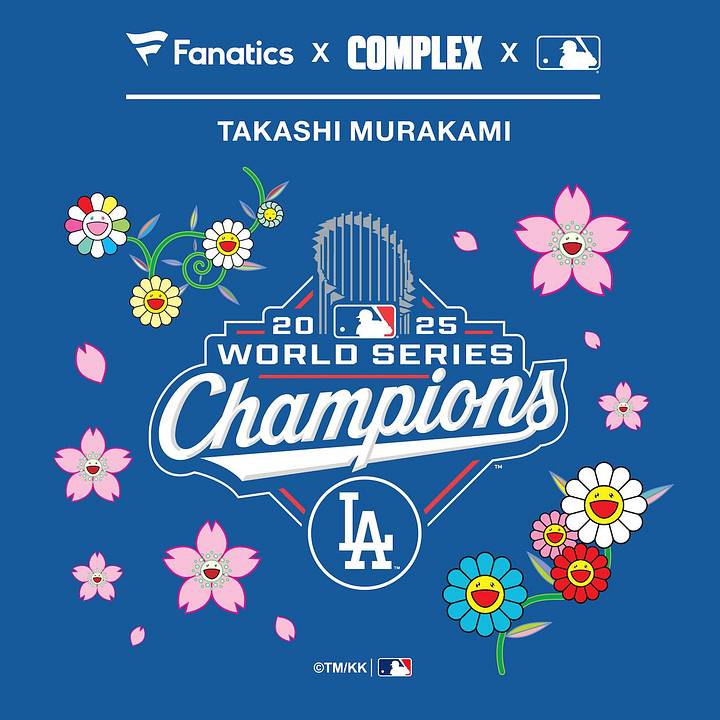 Dodgers & Takashi Murakami Unveil World Series Collection