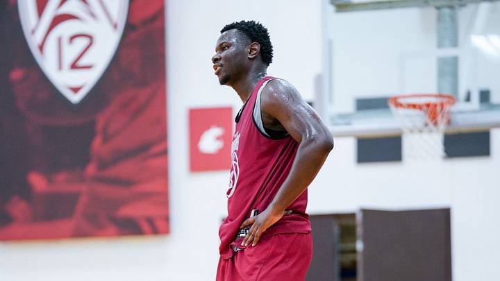 Washington State Cougars forward Ladji Dembele. Washington State Cougars forward Ladji Dembele.