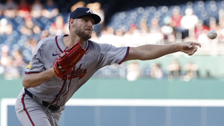 Atlanta Braves starting pitcher Chris Sale.