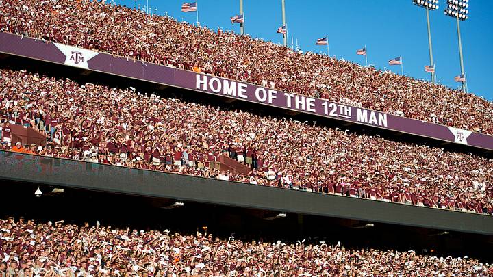Texas A&M's Kyle Field, home of the 12th Man, can be a daunting place for a visiting team. Texas A&M's Kyle Field, home of the 12th Man, can be a daunting place for a visiting team.