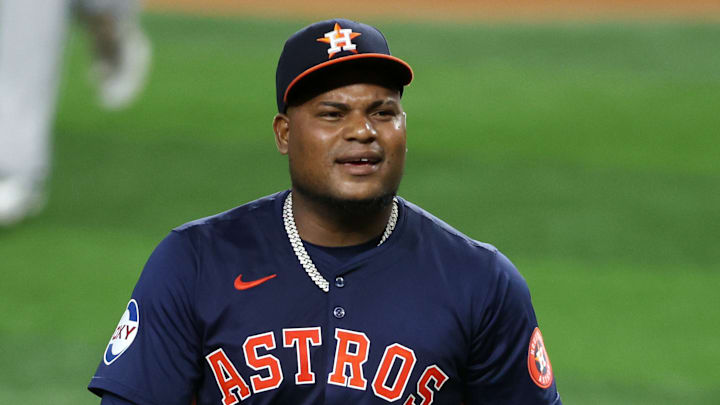 Houston Astros pitcher Framber Valdez