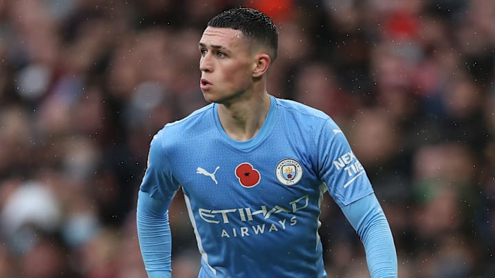 Foden llega como una de las grandes figuras del Manchester City
