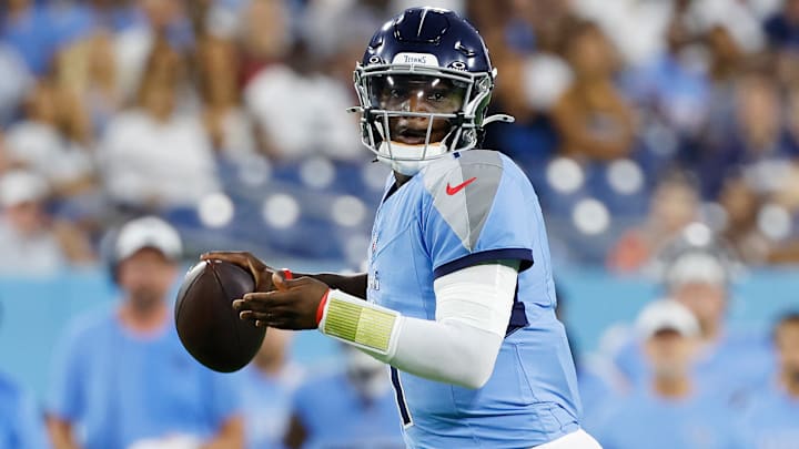 Tennessee Titans QB Cam Ward - NFL Preseason 2025