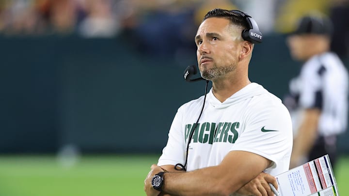 Green Bay Packers head coach Matt LaFleur