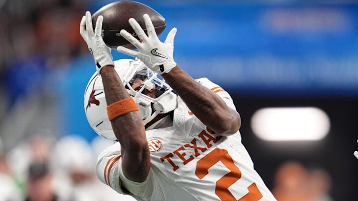 Texas Longhorns wide receiver Matthew Golden (2). Texas Longhorns wide receiver Matthew Golden (2).