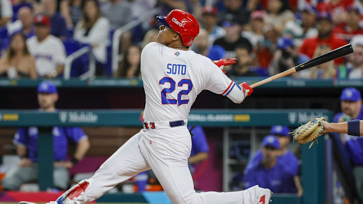 Juan Soto volvió a conectar jonrón con República Dominicana Juan Soto volvió a conectar jonrón con República Dominicana