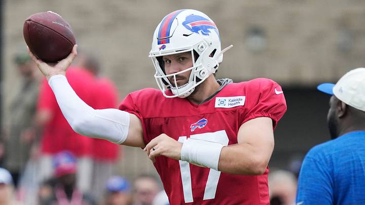 Buffalo Bills quarterback Josh Allen. Buffalo Bills quarterback Josh Allen.