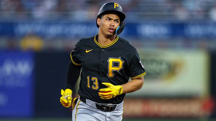 Mar 9, 2026; Tampa, Florida, USA; Pittsburgh Pirates designated hitter Endy Rodriguez (13) runs the bases after hitting a home run against the New York Yankees in the fifth inning during spring training at George M. Steinbrenner Field. Mandatory Credit: Nathan Ray Seebeck-Imagn Images Mar 9, 2026; Tampa, Florida, USA; Pittsburgh Pirates designated hitter Endy Rodriguez (13) runs the bases after hitting a home run against the New York Yankees in the fifth inning during spring training at George M. Steinbrenner Field. Mandatory Credit: Nathan Ray Seebeck-Imagn Images