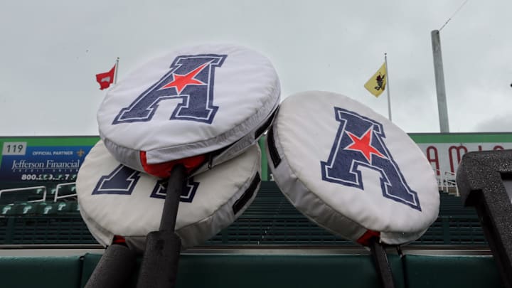 The American Athletic Conference is in a fight with the Pac-12 to claim they are the No. 5 conference in college sports. The American Athletic Conference is in a fight with the Pac-12 to claim they are the No. 5 conference in college sports.
