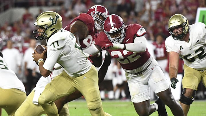 USF quarterback Byrum Brown is ready to go after a disappointing 2024 season.
