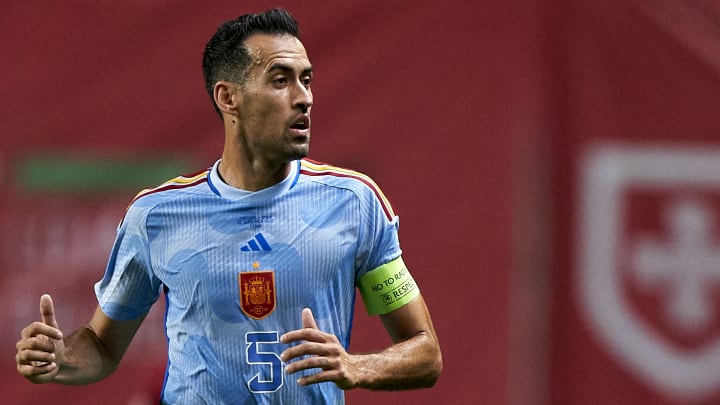 Sergio Busquets is the only member of Spain's squad that won the World Cup in 2010