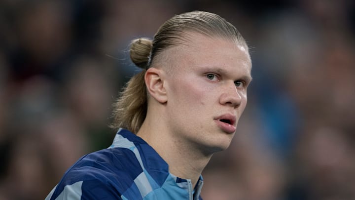 Erling Haaland, grand absent du match face aux Reds.