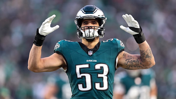 Baun was a valuable part of the Eagles’ core last season, helping Philadelphia to its Super Bowl win. Baun was a valuable part of the Eagles’ core last season, helping Philadelphia to its Super Bowl win.