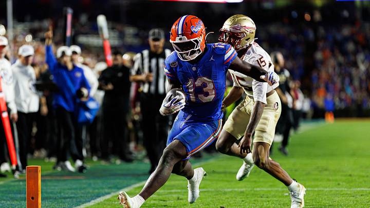 Florida running back Jadan Baugh has been tabbed to three different awards' preseason watch lists. Florida running back Jadan Baugh has been tabbed to three different awards' preseason watch lists.